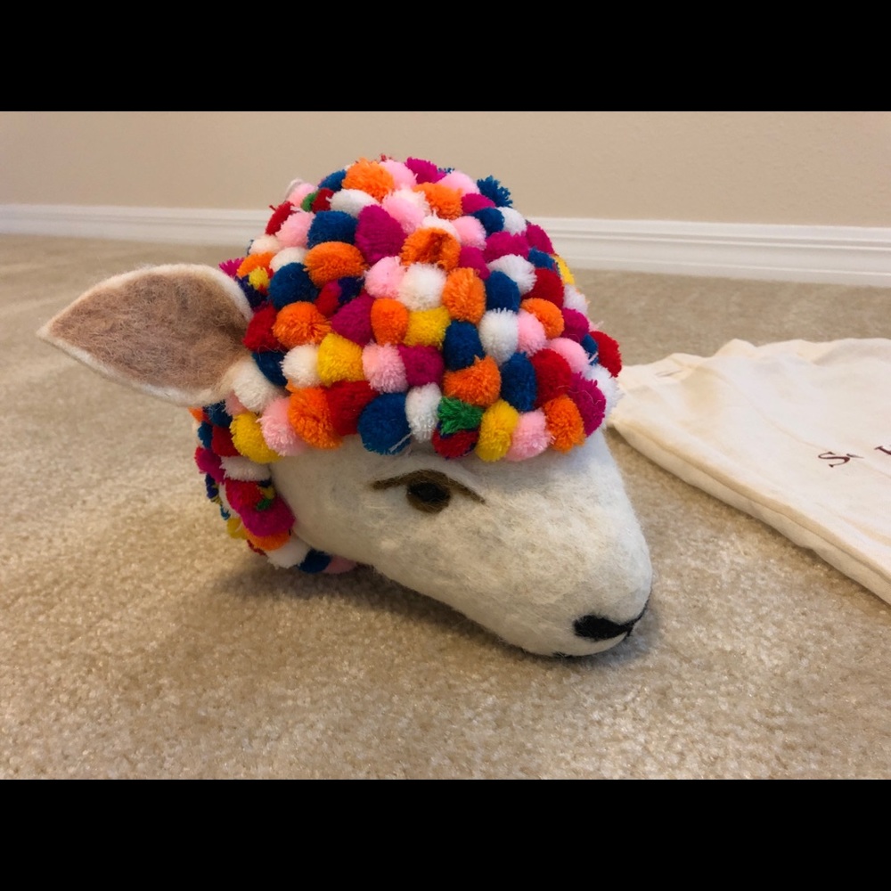 New Sew Heart Felt England Jazzy Sheep Head